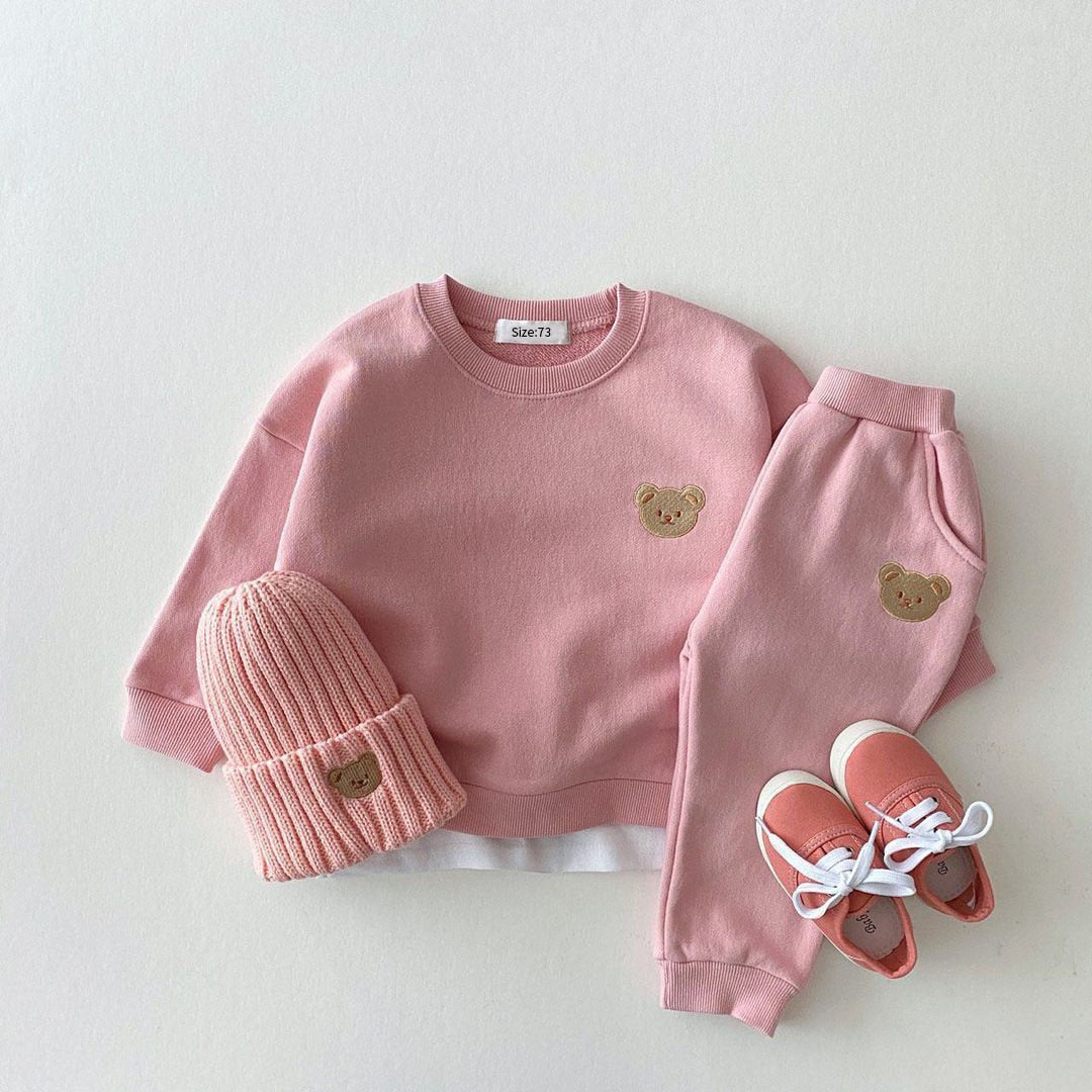 Baby Clothes Sets Bear Sweatshirt Pants