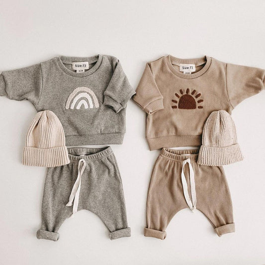 Spring Baby Clothes Cotton Sweatshirts Pants